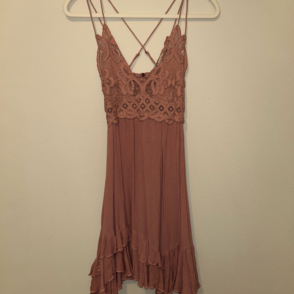 Free People light pink dress